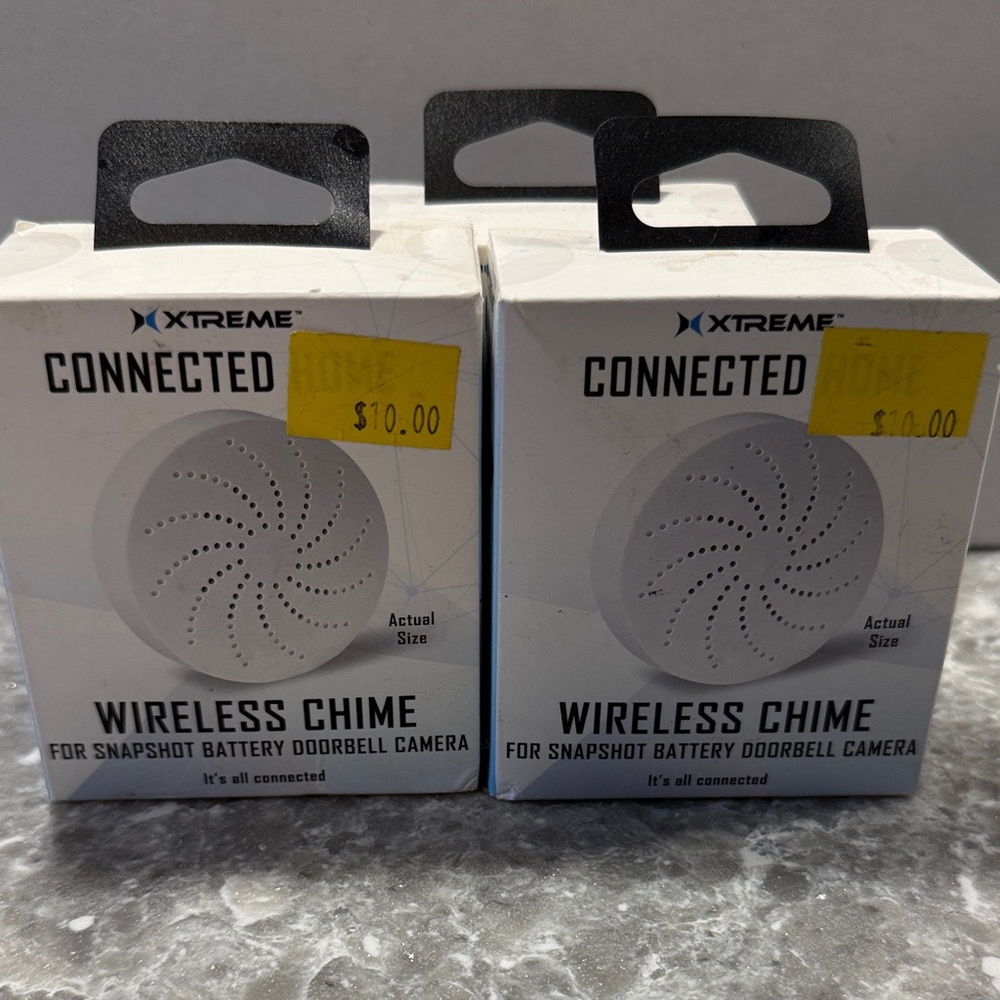 Wireless Chime for Snapshot Battery Doorbell Camera - White